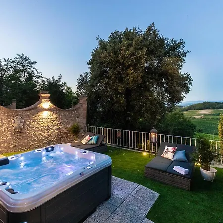 Villa Chianti, Your Secret 4 Bedrooms Retreat With View Over The Vineyards In Marcialla