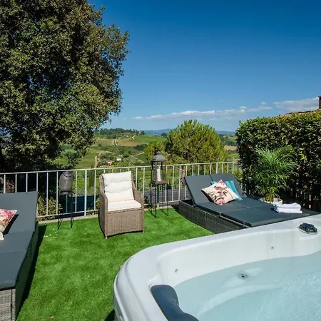 Chianti, Your Secret 4 Bedrooms Retreat With View Over The Vineyards In Villa